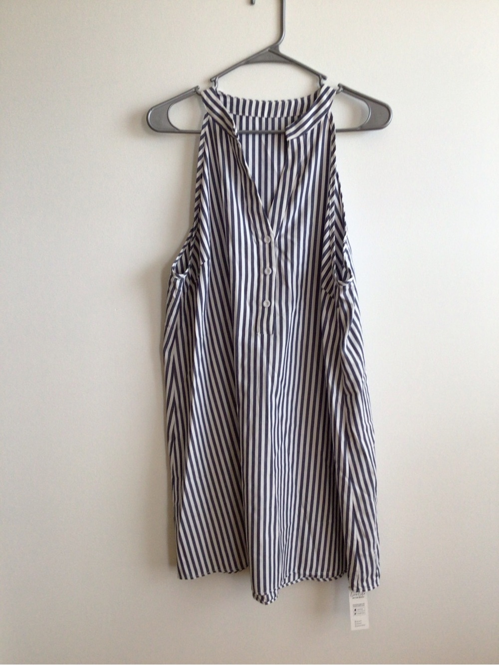 Sleeveless Striped Tunic/Dress